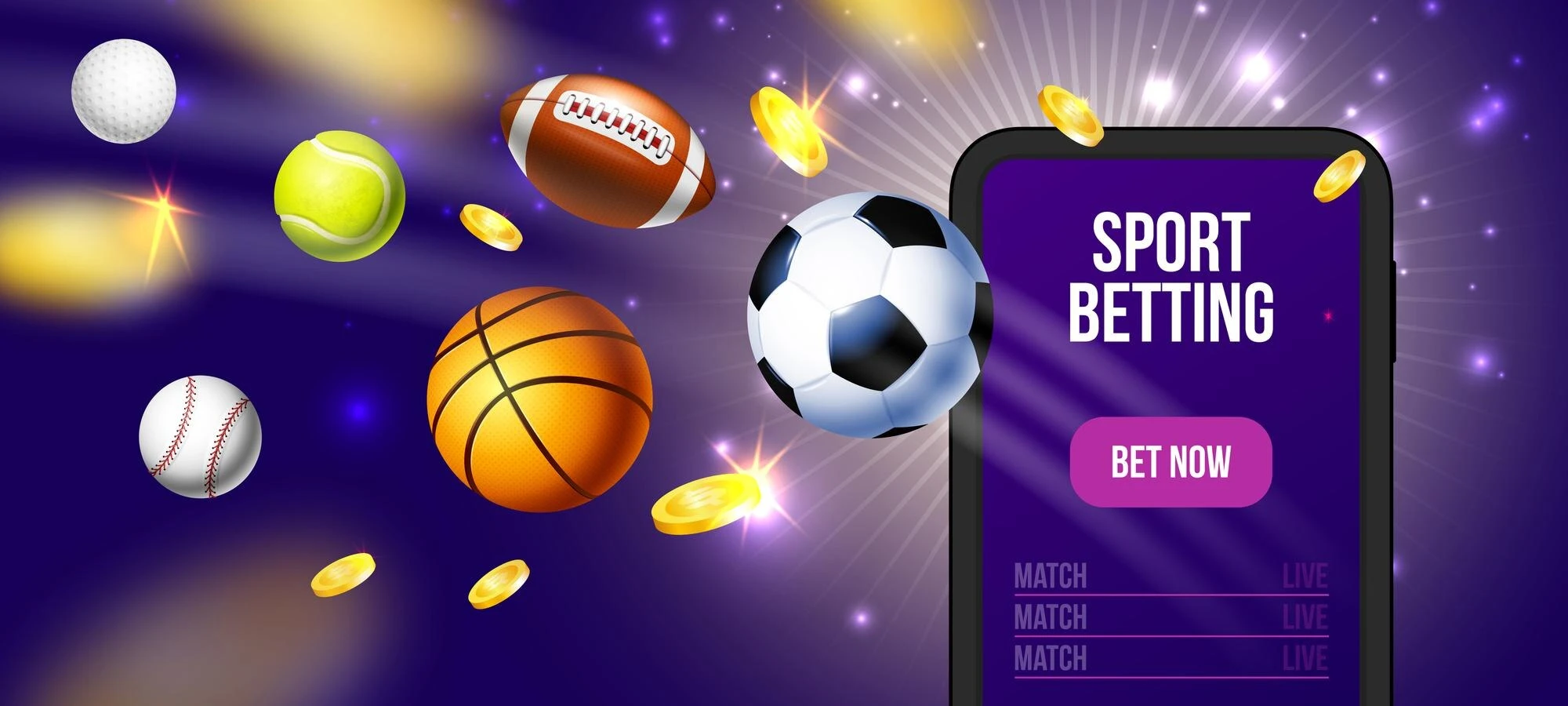 Mobilapp for sportsbetting med fotball, basketball og tennis